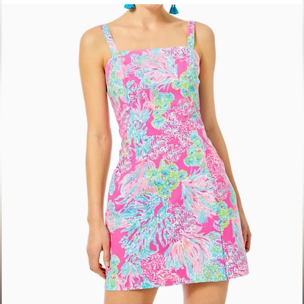 LILLY PULITZER Lawless Romper Seaing Things Hidden
Romper Dress Pink - Picture 4 of 7